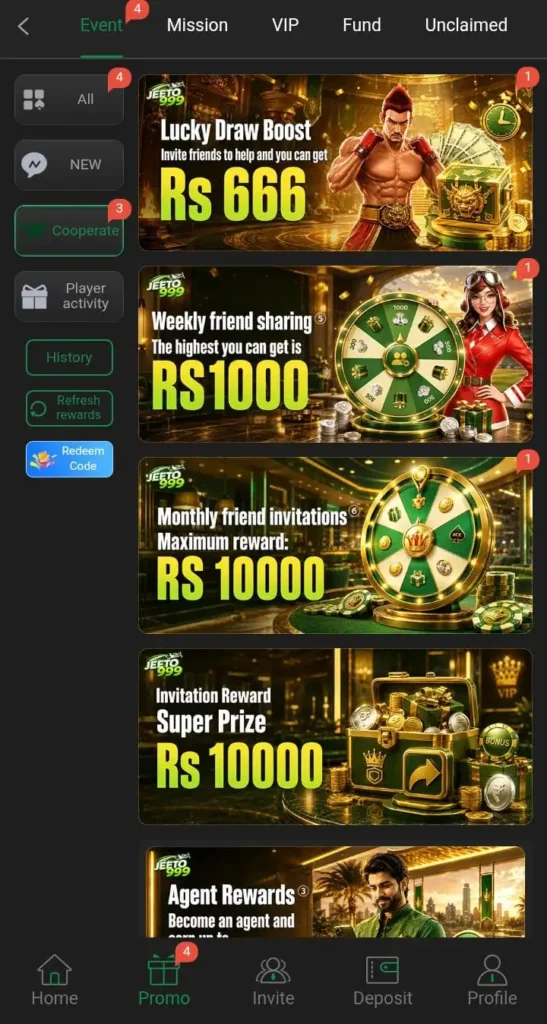 JEETO999 Game Bet