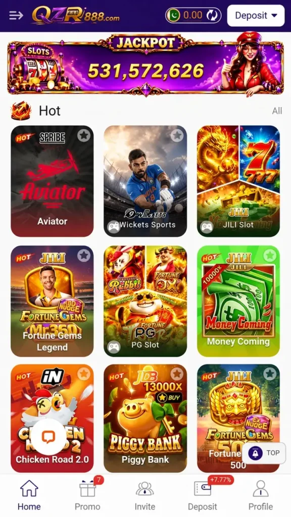 QZR888 Game